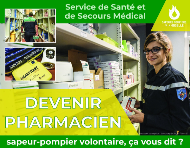 Pharmaciens et étudiants en pharmacie : si vous deveniez sapeur-pompier volontaire ?